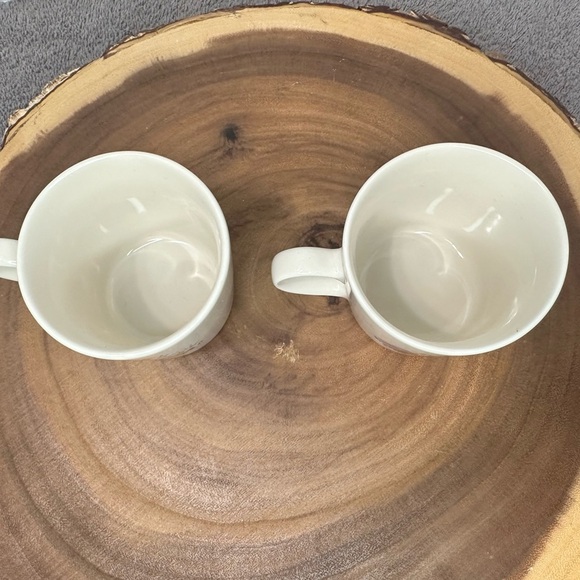 Rooster Design Ceramic Mugs - Cream and Multicolor - Picture 7 of 8